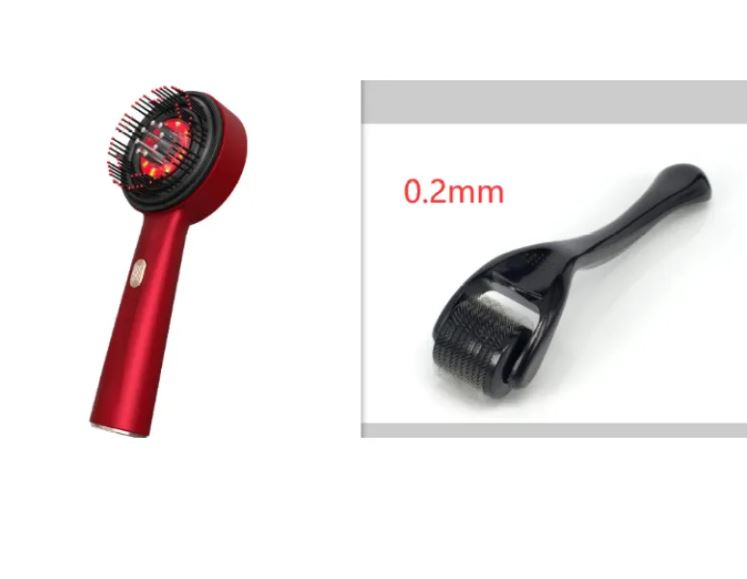 Red Light Electric Scalp Massage Comb