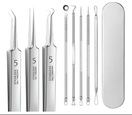 Pimple Extraction Tool Set