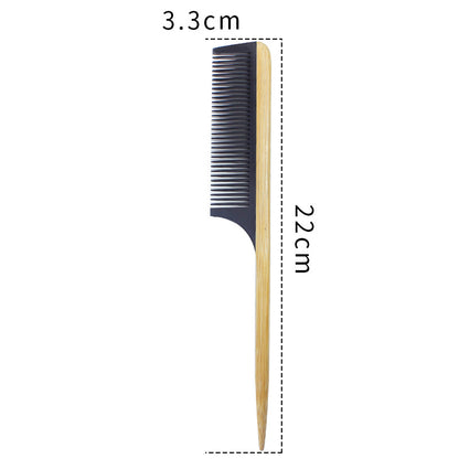 Bamboo Hair Comb - Anti-Static Wooden Design
