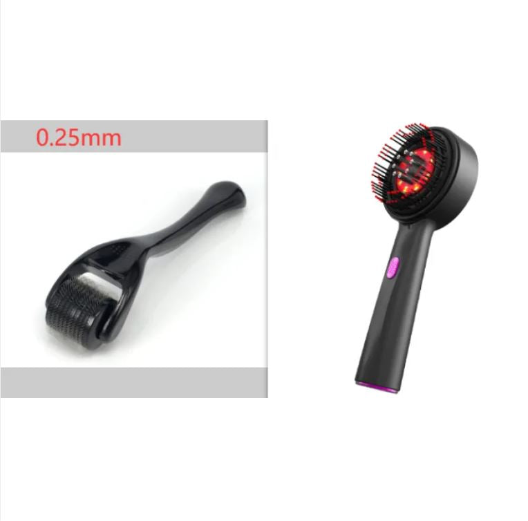 Red Light Electric Scalp Massage Comb