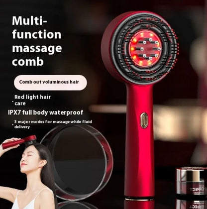 Red Light Electric Scalp Massage Comb